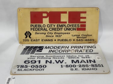 Printing, Pharmacy, and Store Advertising SIgns