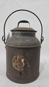 Reed Metal Cream Can