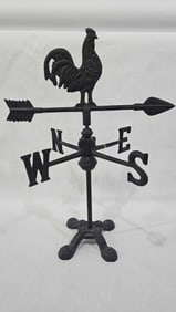 Cast Iron Rooster Miniature Weathervane