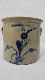 2 Gallon Utica Decorated Crock
