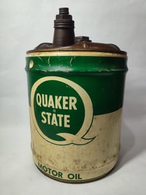 Quaker State 5 Gallon Can
