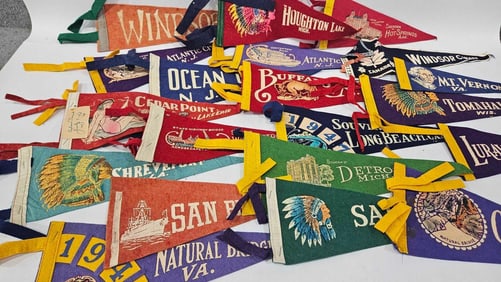 Felt Souvenir Pennants