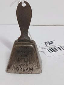 Milk & Cream Advertising Bell