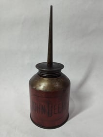 EARLY 1900s JOHN DEERE RED PAINTED OILER
