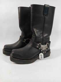 HARLEY DAVIDSON STEEL TOE LEATHER BOOTS