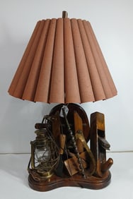 Early Tool Collection Table Lamp