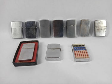 Zippos, Nimrod, and other Flip Top Lighters