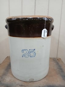 25 Gallon Two Tone Crock