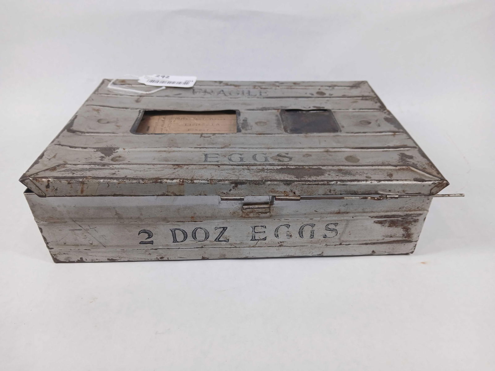 Early Tin Egg Carrier (1 of 8)