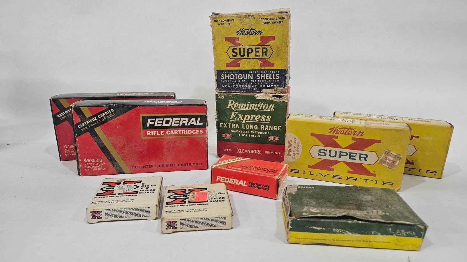 Remington, Western, and Federal Ammo (1 of 4)