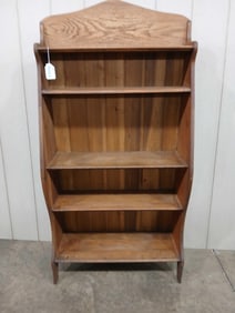 Oak 5 SHELF BOOKCASE
