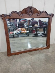 Oak Fantail Wall Mirror