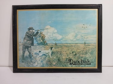 Duxbak Corp Hunting Tin Litho