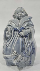 Red Wing Friar Tuck Blue Monk Cookie Jar