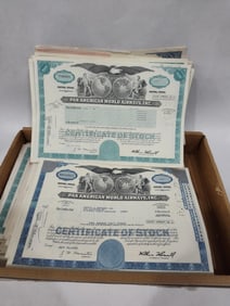 Pan American Airways Capital Stock Certificates