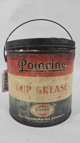 Sohio Polarine Grease Bucket
