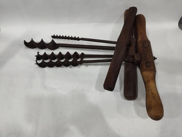 3-Timber Beam Augers