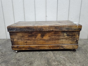 Rolling Oak Tool Chest