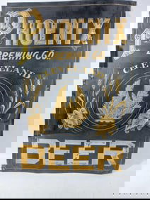 Phoenix Beer SST Sign-In Gold Lettering