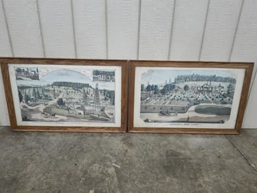 Library of Congress Landowner Lithographs