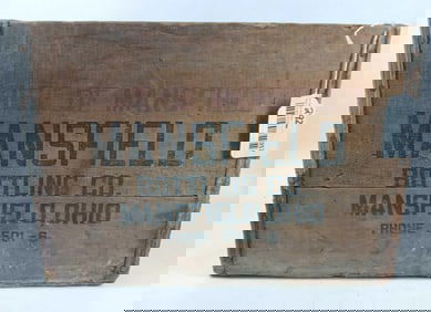 Mansfield Bottling CO. Crate