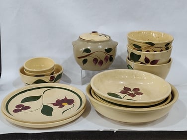 1950s Watt Pottery Dishes