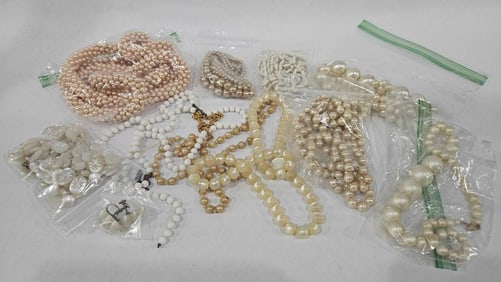 Pearl Necklaces and Bracelets