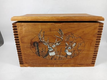 Dovetailed Deer Ammo Box