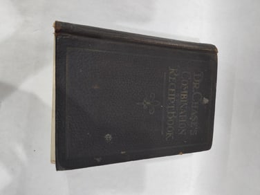1916 DR. A. W. CHASE COMBINATION RECIEPT BOOK