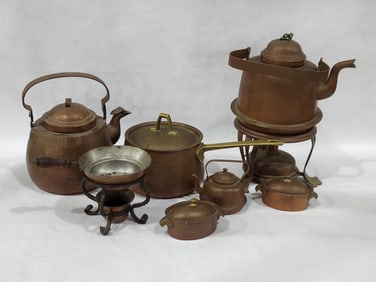 Copper Kettles and Warmers