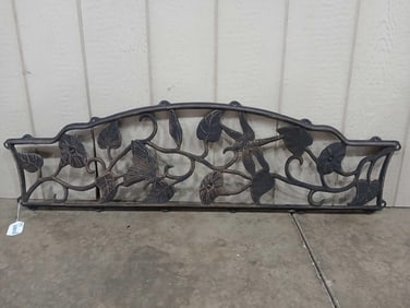 Dragonfly & Ivy Bench Backer