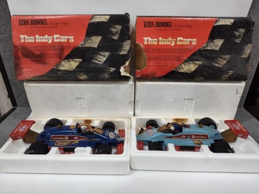 Ezra Brooks Indy Car Decanters