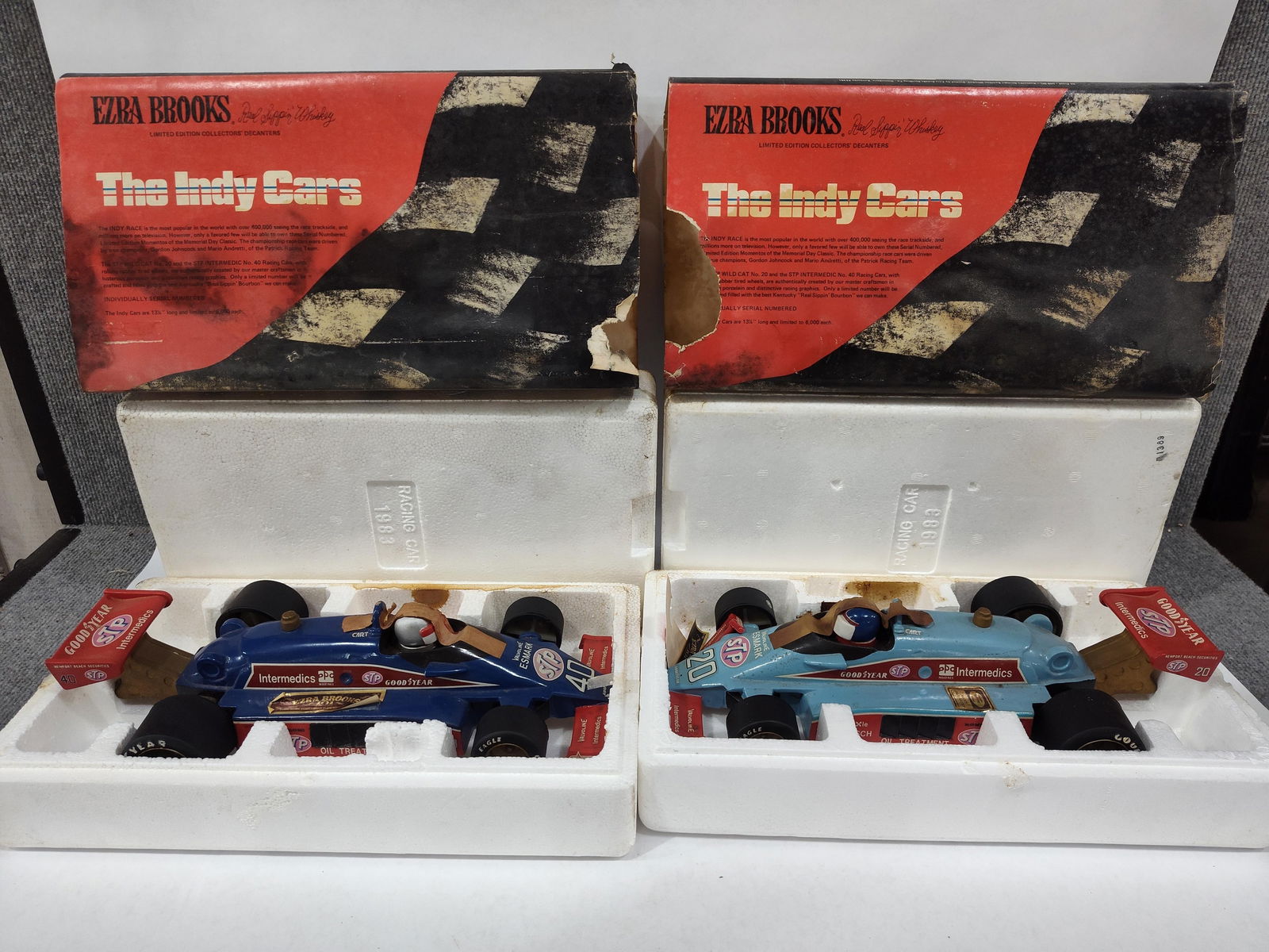 Ezra Brooks Indy Car Decanters (1 of 5)