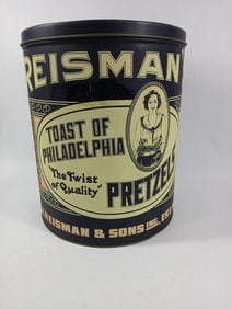 Reisman Pretzel Tin