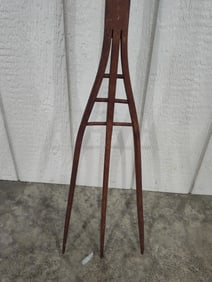 Split Stick Wooden 3 Prong Fork
