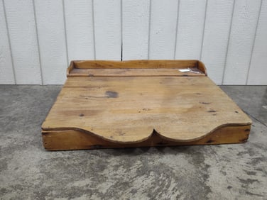 Oak Slant Top Writing Desk