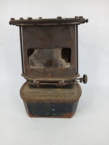 Antique Iron clad kerosene sad iron stove