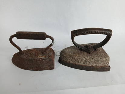 Hood?s patent soap stone and I.X.L 7 sad irons: hood?s iron pat?d jan 15 1867