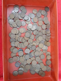 200 unsorted wheat pennies