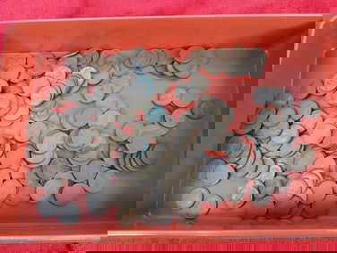 200 unsorted wheat pennies