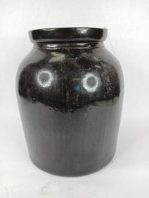 Brown salt glazed stoneware cock