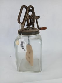 1 gal Dandy glass butter churn