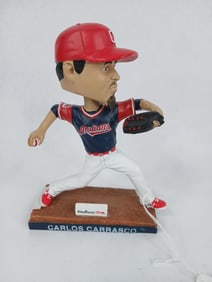 2018 Cleveland Indians Carlos Carrasco key bank bobble head
