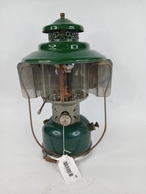 1953 Coleman model 228E dual mantle lantern w/shield
