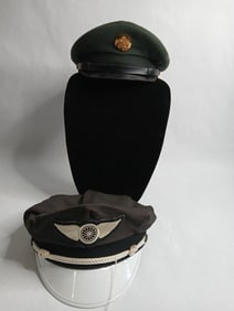 Army military hat and motorcycle hat