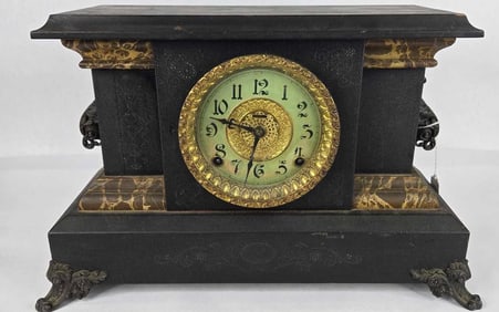 E.Ingraham wind up mantle clock