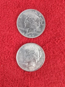 1922-1923 peace dollars