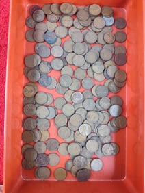 200 unsorted wheat pennies