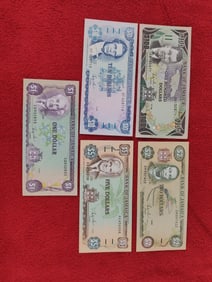 Jamaica paper currency