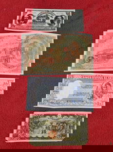 Foreign paper currency: .